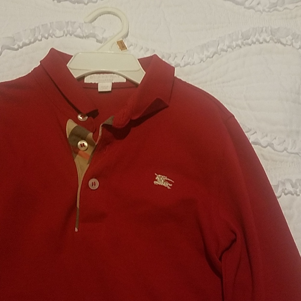 Boys Burberry shirt